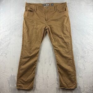 BKE Pants Mens 42x32 Beige Tan Jake Straight Leg Khaki Twill 5 Pocket